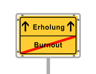 Erholung Burnout