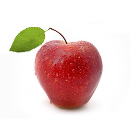 red apple