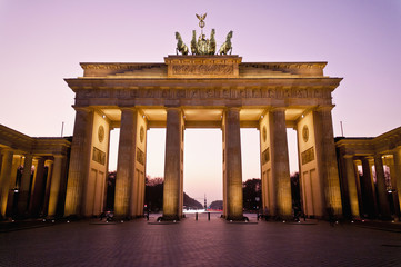 Obraz premium The Brandenburger Tor at Berlin, Germany