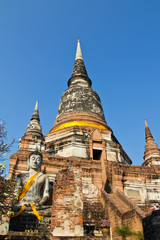 Naklejka premium Temple, that the age profile of the building.