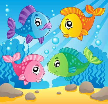 Fish theme image 1