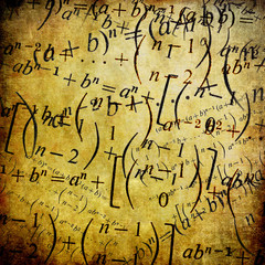 Maths formulas pattern