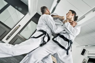 Fototapeten martial arts fighters © magann