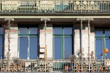 Obraz premium Otto Wagner Architektur, Jugendstil