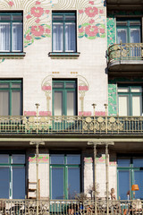 Obraz premium Otto Wagner Architektur, Jugendstil