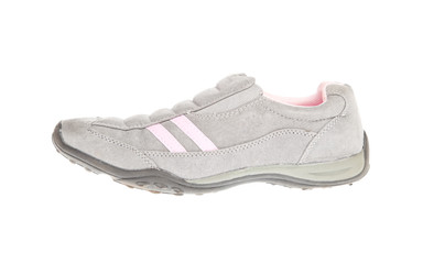 Sport shoes on white background