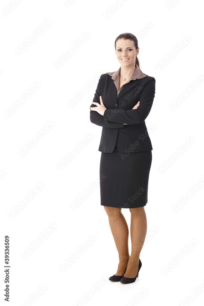 Canvas Prints happy businesswoman