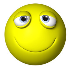 Fototapeta premium smiley ball