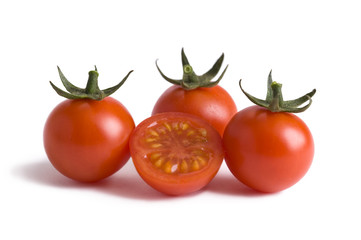 cherry tomatoes cutout