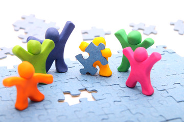 Das letzte Teil gefunden - Dank guten Teamworks