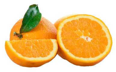 Oranges isolated