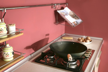 an image of cooking appliances in a Modern Kitchen