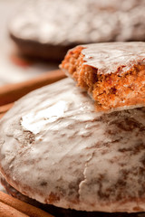 Lebkuchen, iced gingerbread
