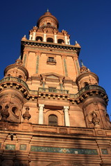 tower at Plaza de Espana
