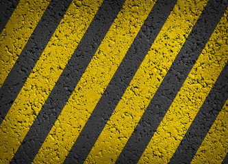 Fototapeta premium Asphalt Background with yellow stripe