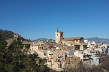 Obraz premium Penaguila village