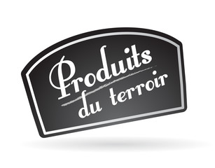 Fototapeta premium pancarte : produits du terroir