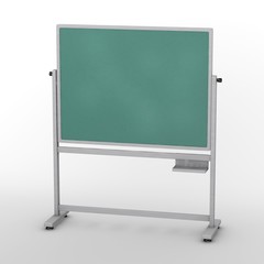 Obraz premium 3d render of school blackboard
