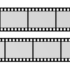 3d render of blank film
