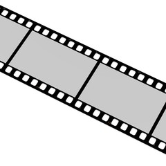 3d render of blank film