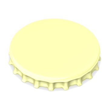 3d render of bottle lid