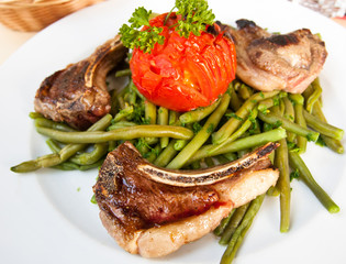 juicy steak