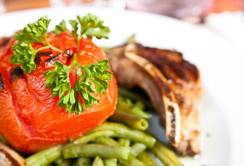 juicy steak