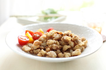 chinese cuisine, deep fried chicken soft bone