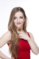Fototapeta premium portrait of a young girl