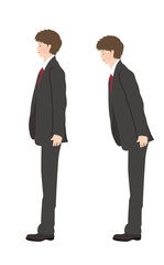 ビジネスマン/挨拶