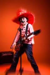 Fototapeta premium Rock and Roll boy