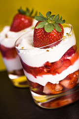 quark with strawberries