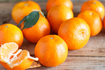 fresh tangerines