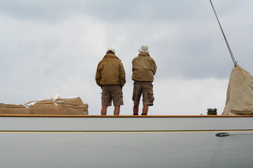 team spirit esprit d'équipe voilier regate mer ocean yachting © PHOTOPOLITAIN