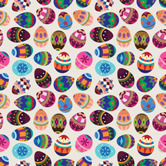 seamless Easter Egg pattern