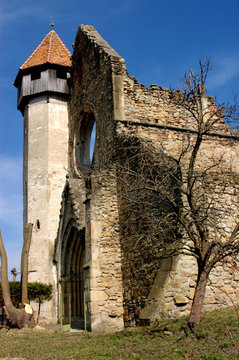 Old cistercian church in Carta, Transylvania, Romania