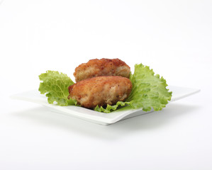roasted cutlets of pork