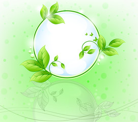 Floral background design