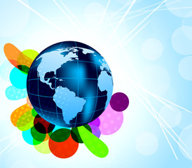 Abstract colorful background