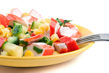 fresh vegetable salad