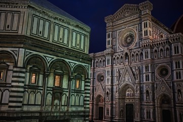 Fototapeta premium Duomo cathedral in Florence, Italy.