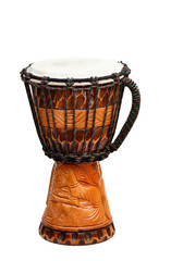 The image of ethnic african drum