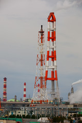 Oil refinery in Japan