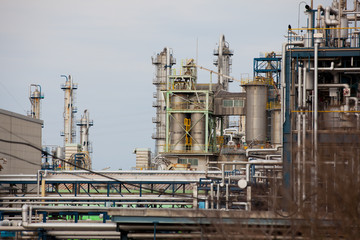 Oil refinery in Japan