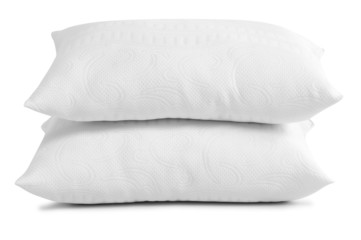 White pillow. Isolated