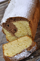 Saftiger Marmorkuchen