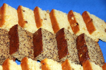 Slices of lady finger