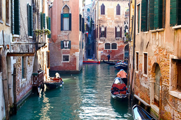 Venetian canal, Italy - 39371929