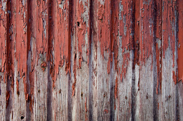 rural house wall peel paint background closeup