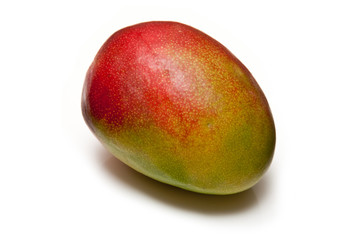 Mango isolated on a white studio background.